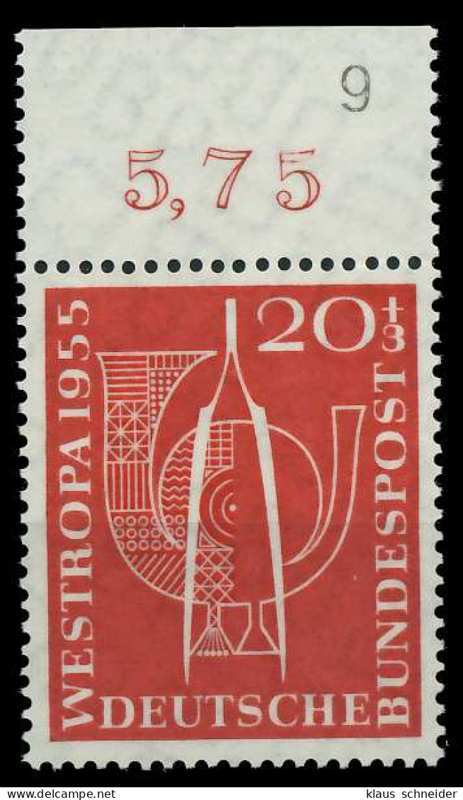 BRD 1955 Nr 218 Postfrisch ORA X877F6A - Ungebraucht