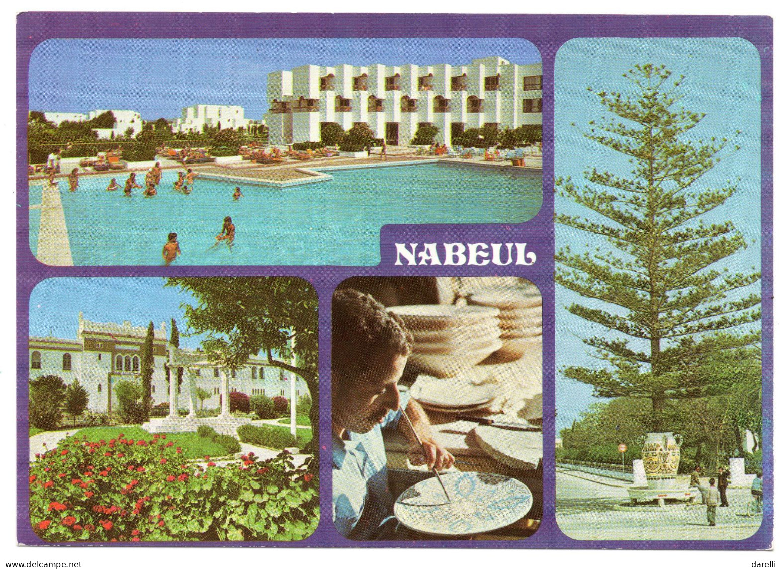 CP Tunisie - Nabeul Et L'hotel Des Pyramides - Tunisia