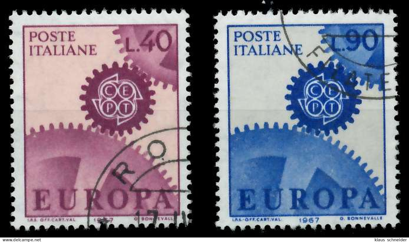 ITALIEN 1967 Nr 1224-1225 Gestempelt X9C8516 - 1961-70: Usados