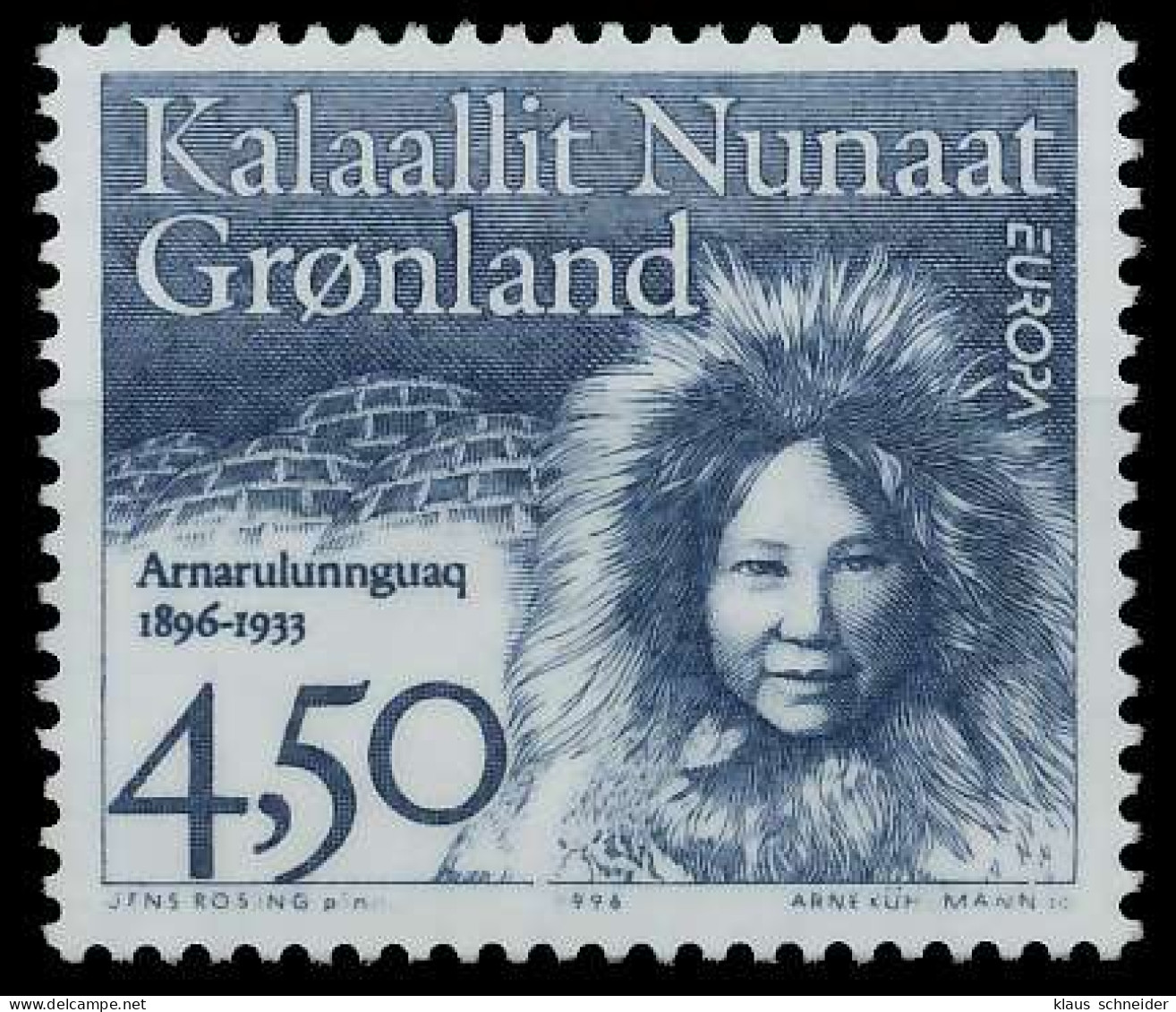 GRÖNLAND 1996 Nr 293 Postfrisch X0AF00E - Unused Stamps
