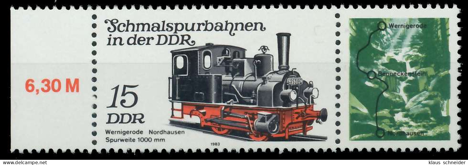 DDR ZUSAMMENDRUCK Nr WZd556 Postfrisch WAAGR PAAR SRA SC3F04A - Se-Tenant