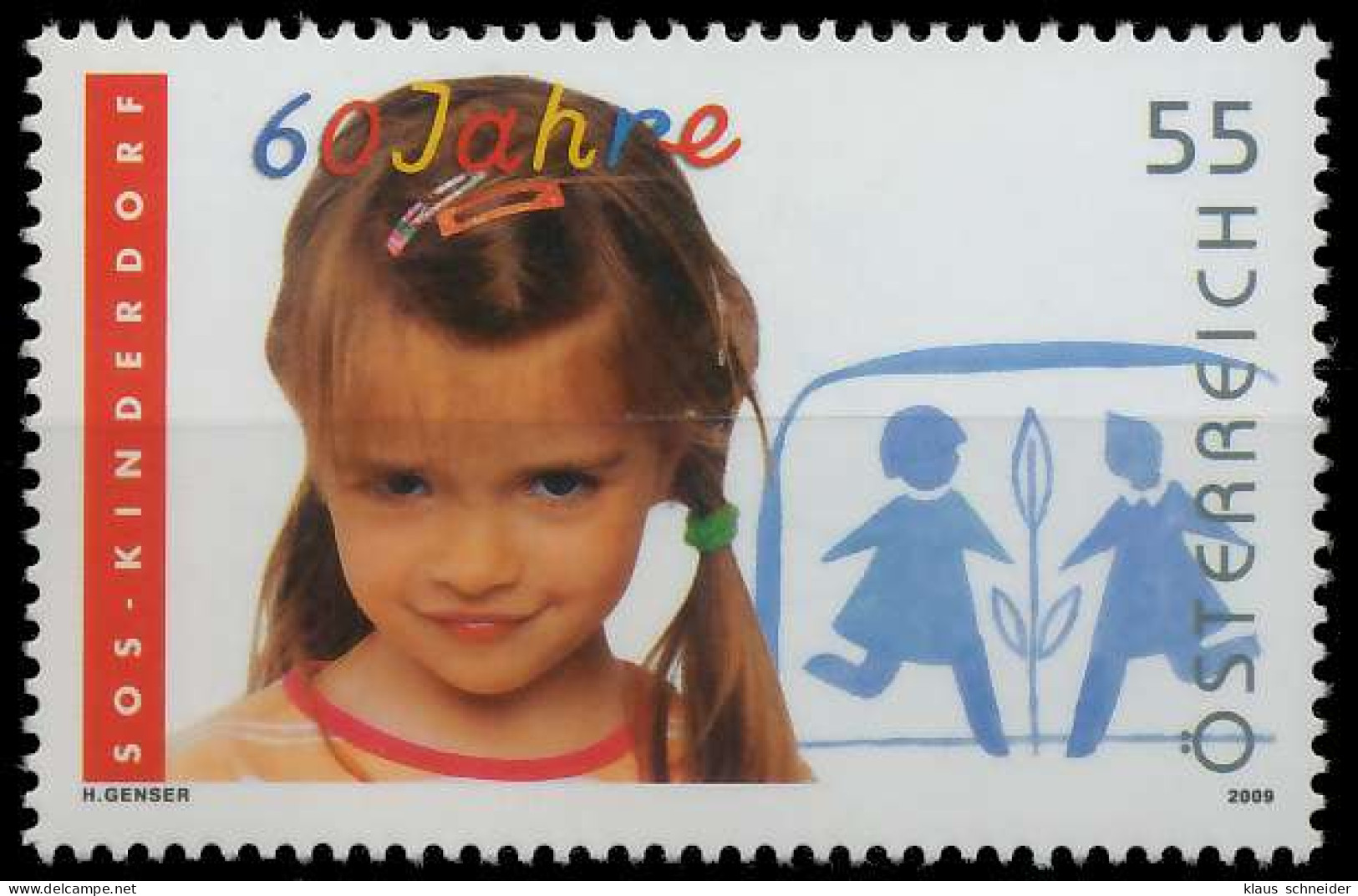 ÖSTERREICH 2009 Nr 2793 Postfrisch SD1186A - Unused Stamps