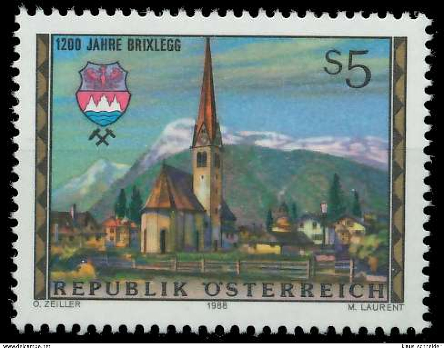 ÖSTERREICH 1988 Nr 1929 Postfrisch X23F5F6 - Neufs