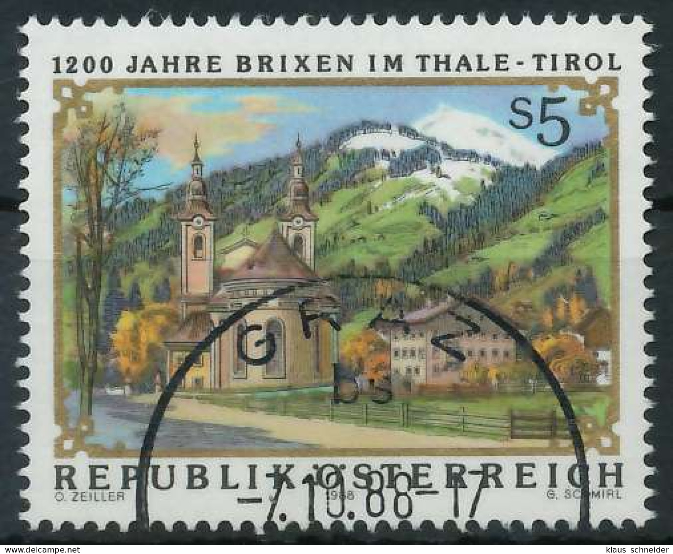 ÖSTERREICH 1988 Nr 1931 Gestempelt X23F61A - Used Stamps