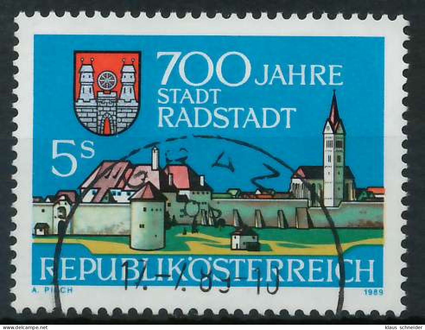 ÖSTERREICH 1989 Nr 1955 Gestempelt X23F6E6 - Used Stamps