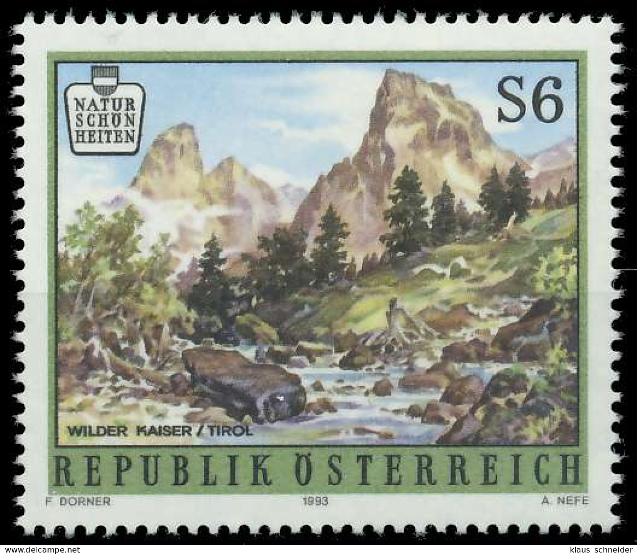 ÖSTERREICH 1993 Nr 2089 Postfrisch X2461F2 - Unused Stamps