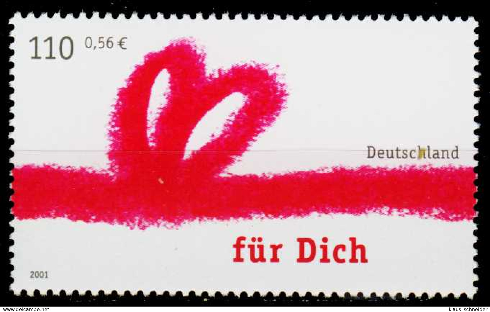 BRD BUND 2001 Nr 2223 Postfrisch SE1938A - Unused Stamps