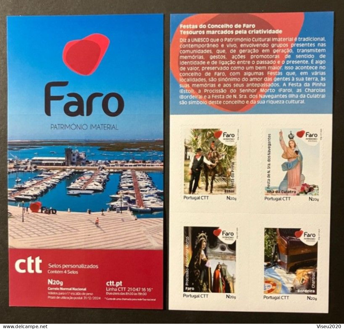 Portugal - 2023 - Faro Património Imaterial - Nuevos