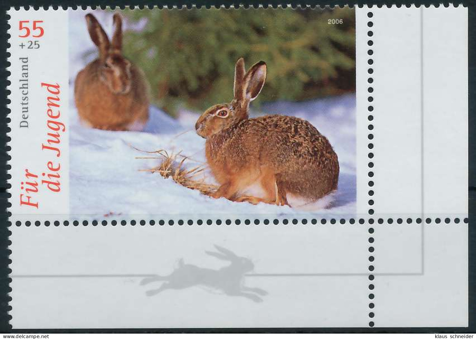 BRD BUND 2006 Nr 2541 Postfrisch ECKE-URE X34A8A6 - Unused Stamps