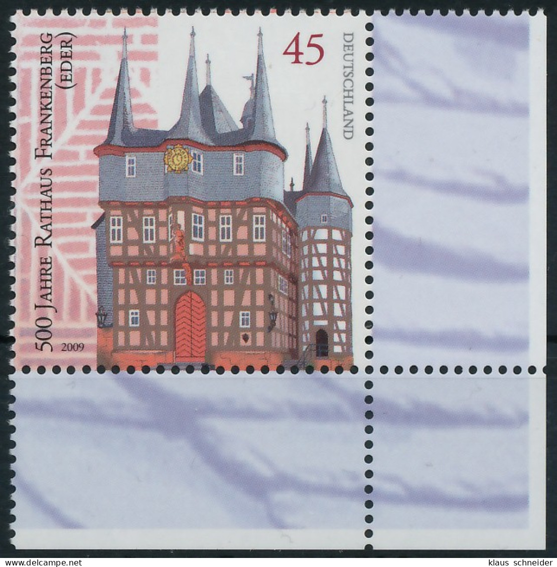 BRD BUND 2009 Nr 2713 Postfrisch ECKE-URE X360976 - Unused Stamps