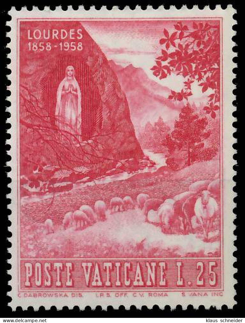 VATIKAN 1958 Nr 285 Postfrisch SF6A1CA - Unused Stamps