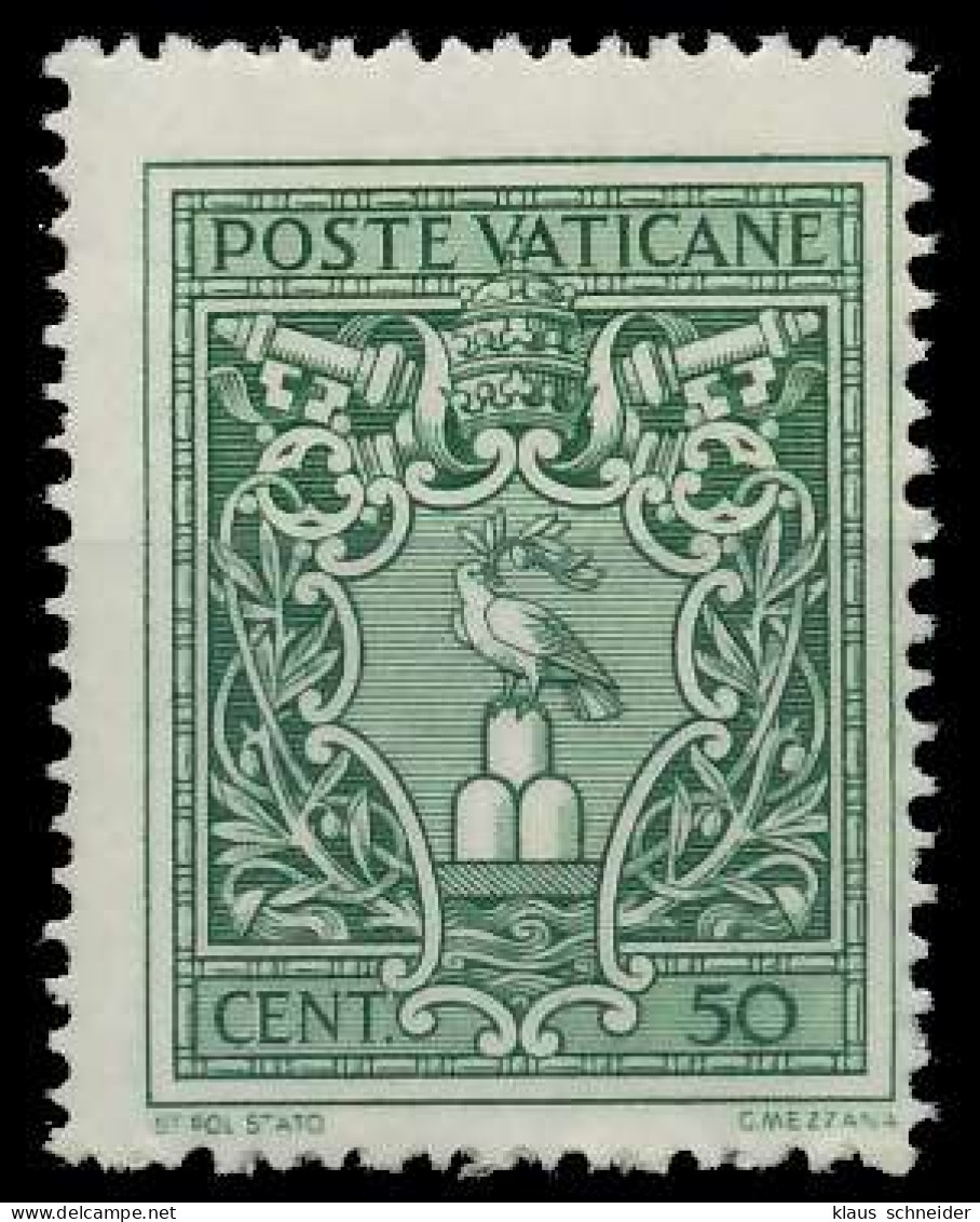 VATIKAN 1945 Nr 105 Postfrisch X4049DA - Unused Stamps