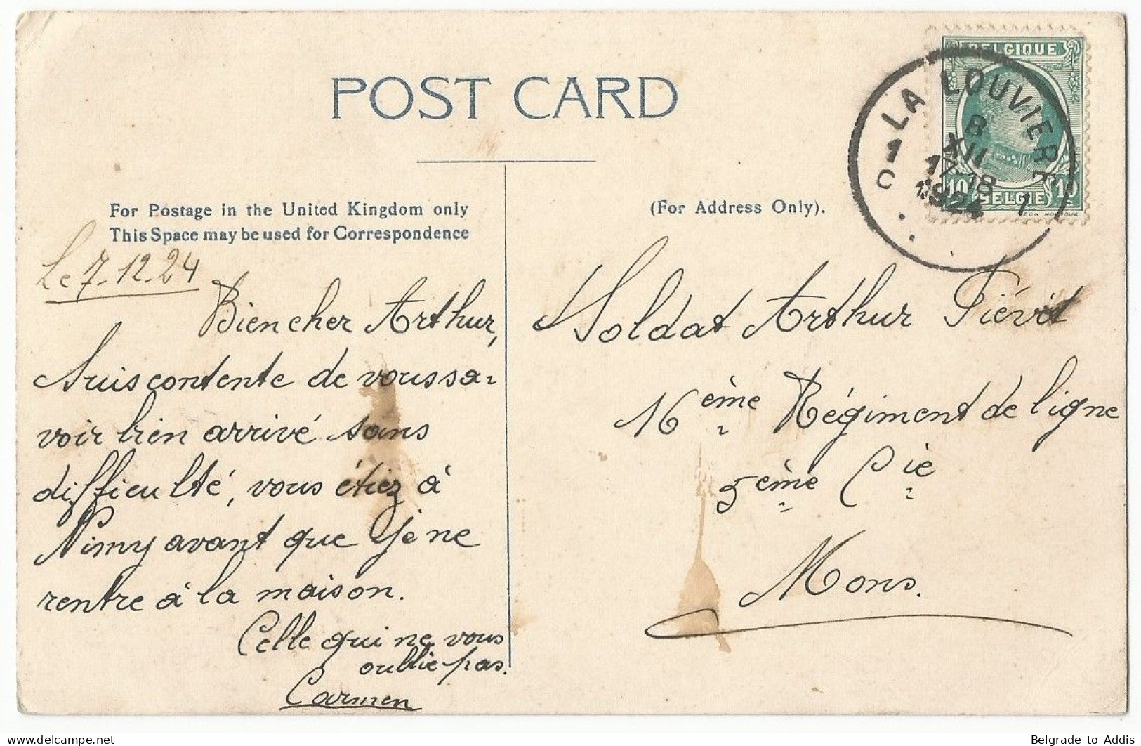 Australia Postcard Illustrated Stamps Of Victoria - Briefe U. Dokumente