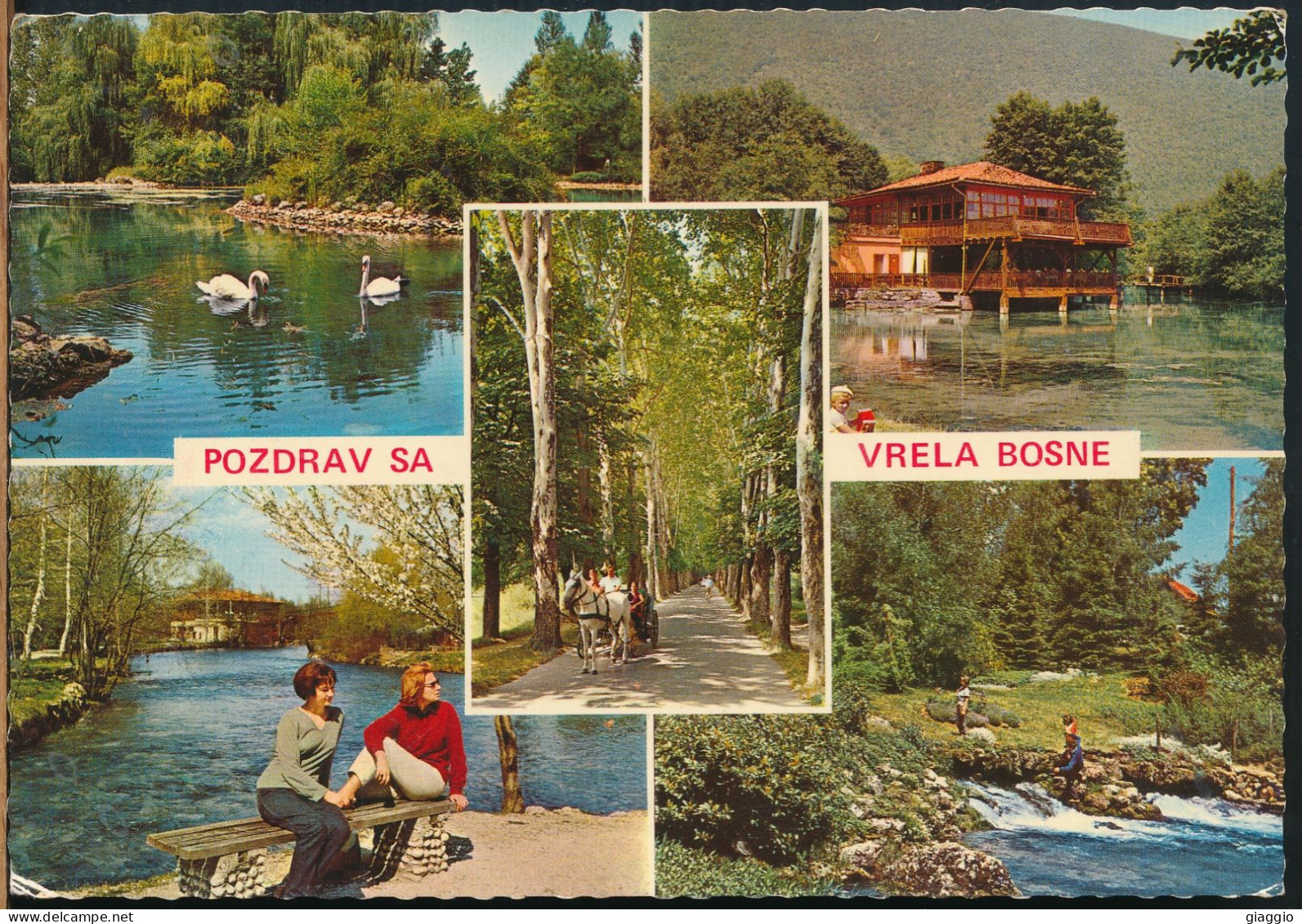 °°° 30882 - BOSNIA HERZEGOVINA - POZDRAV SA VRELA BOSNE - 1971 With Stamps °°° - Bosnia And Herzegovina