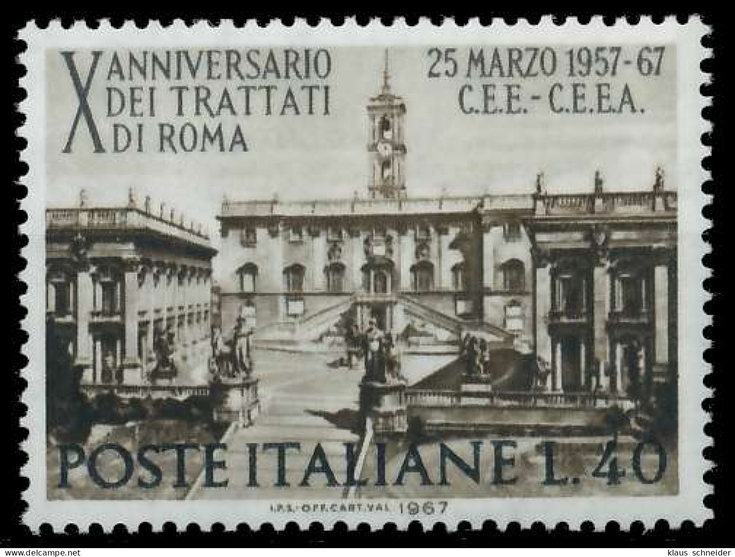 ITALIEN 1967 Nr 1221 Postfrisch S20E3A2 - 1961-70:  Nuevos
