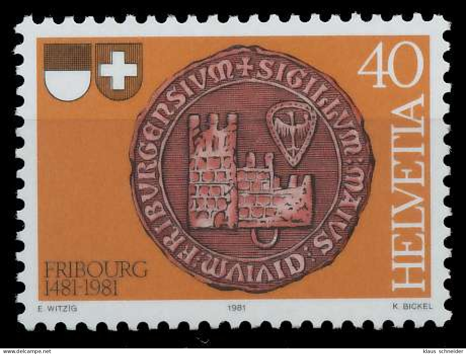 SCHWEIZ 1981 Nr 1203 Postfrisch X66EC7E - Ungebraucht