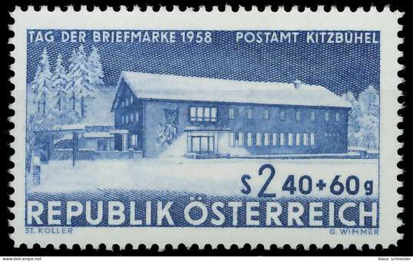 ÖSTERREICH 1958 Nr 1058 Postfrisch X707A0E - Neufs