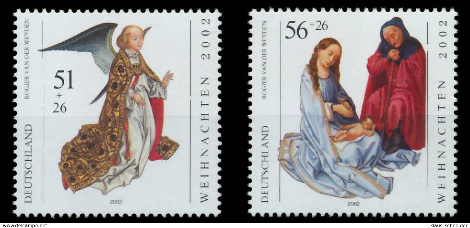 BRD BUND 2002 Nr 2285-2286 Postfrisch S3E7C4E - Unused Stamps