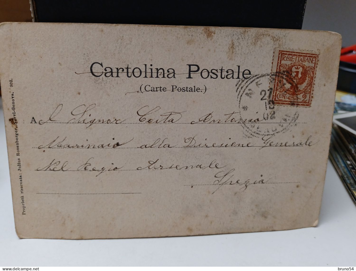 2 Cartoline Contadino Ligure Primi Del Novecento , Formato Piccolo - Autres & Non Classés