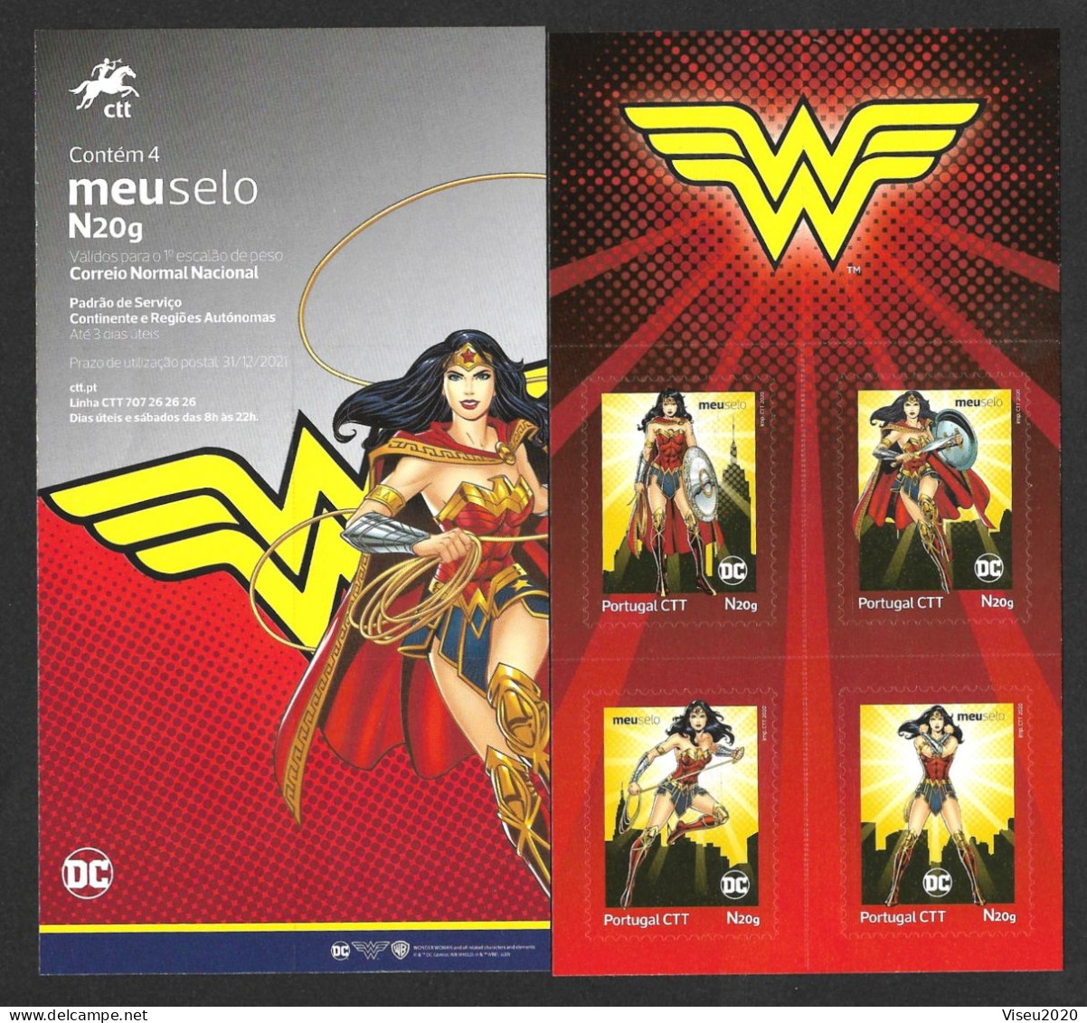 Portugal - 2020 - Wonder Woman - Neufs