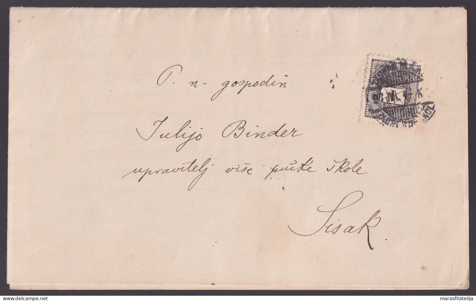 Hungary 1897, Croatia, Printed Matter (price List For "tamburaške Partiture" - Autres & Non Classés