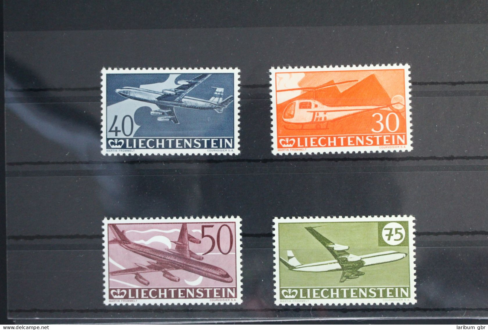 Liechtenstein 391-394 Postfrisch Flugzeuge Hubschrauber #WW177 - Other & Unclassified