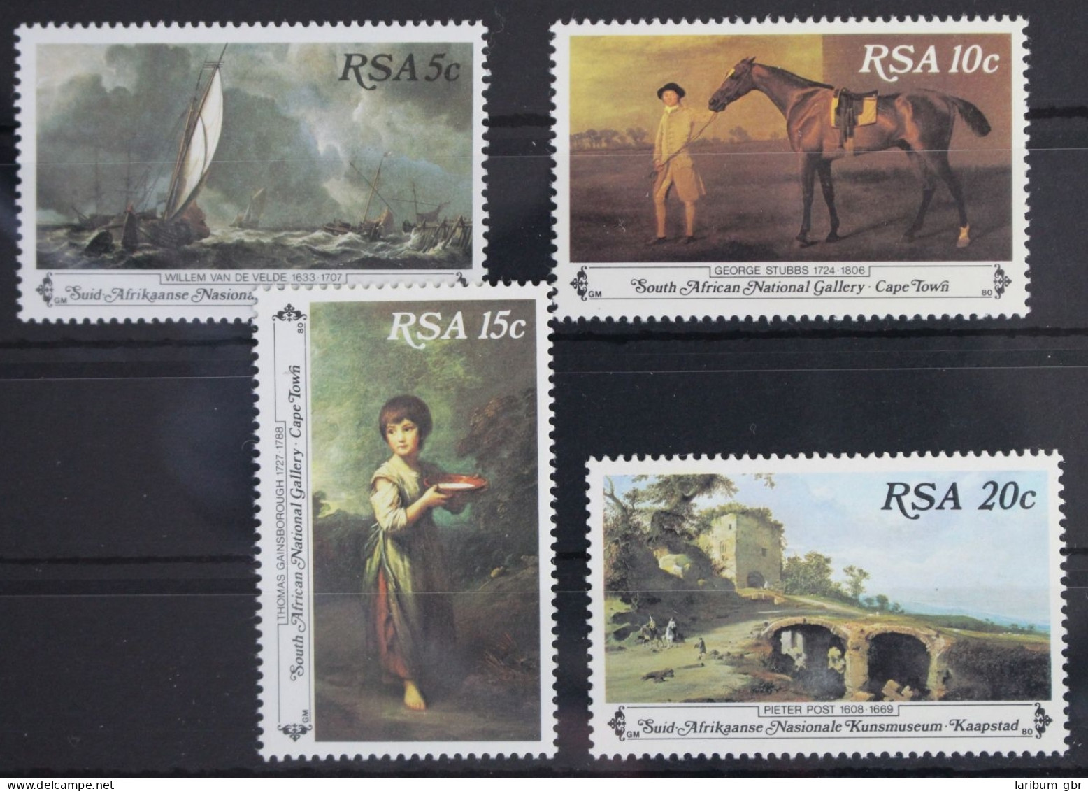 Südafrika 575-578 Postfrisch Gemälde #WW263 - Altri & Non Classificati