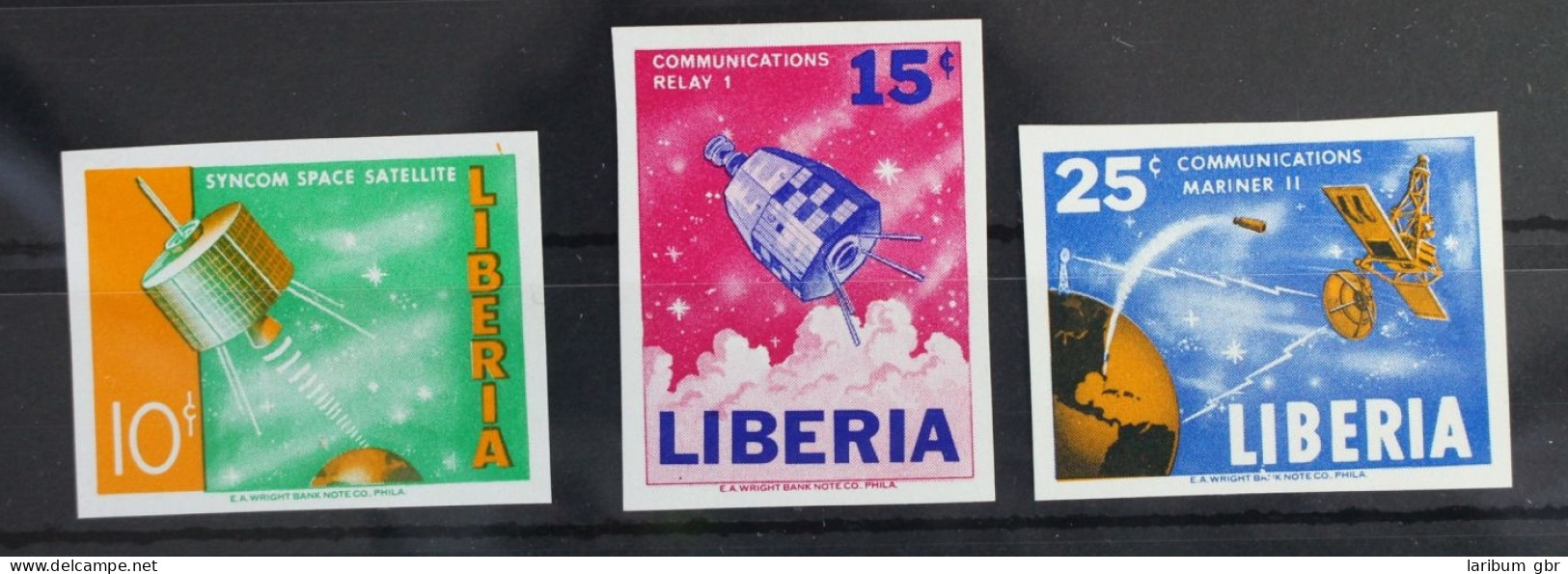 Liberia 619A-621A Postfrisch Weltraumforschung #WW127 - Liberia