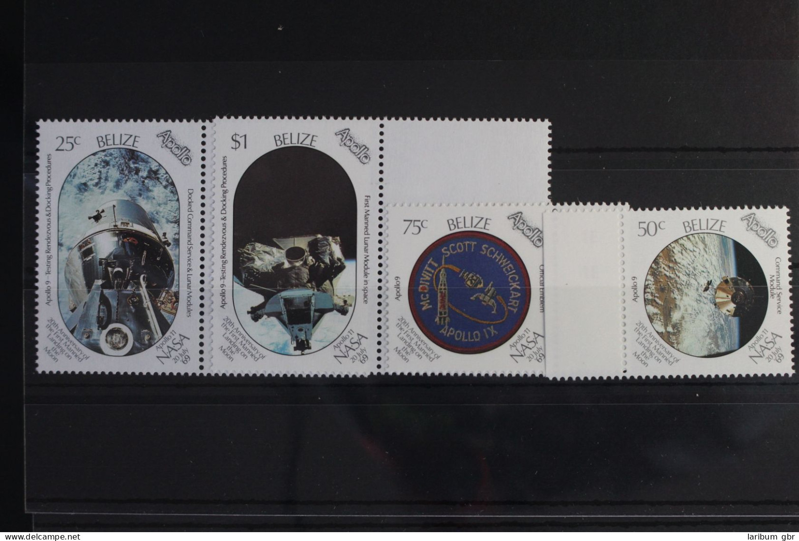 Belize 1020-1023 Postfrisch Mondlandung #WW140 - Belice (1973-...)