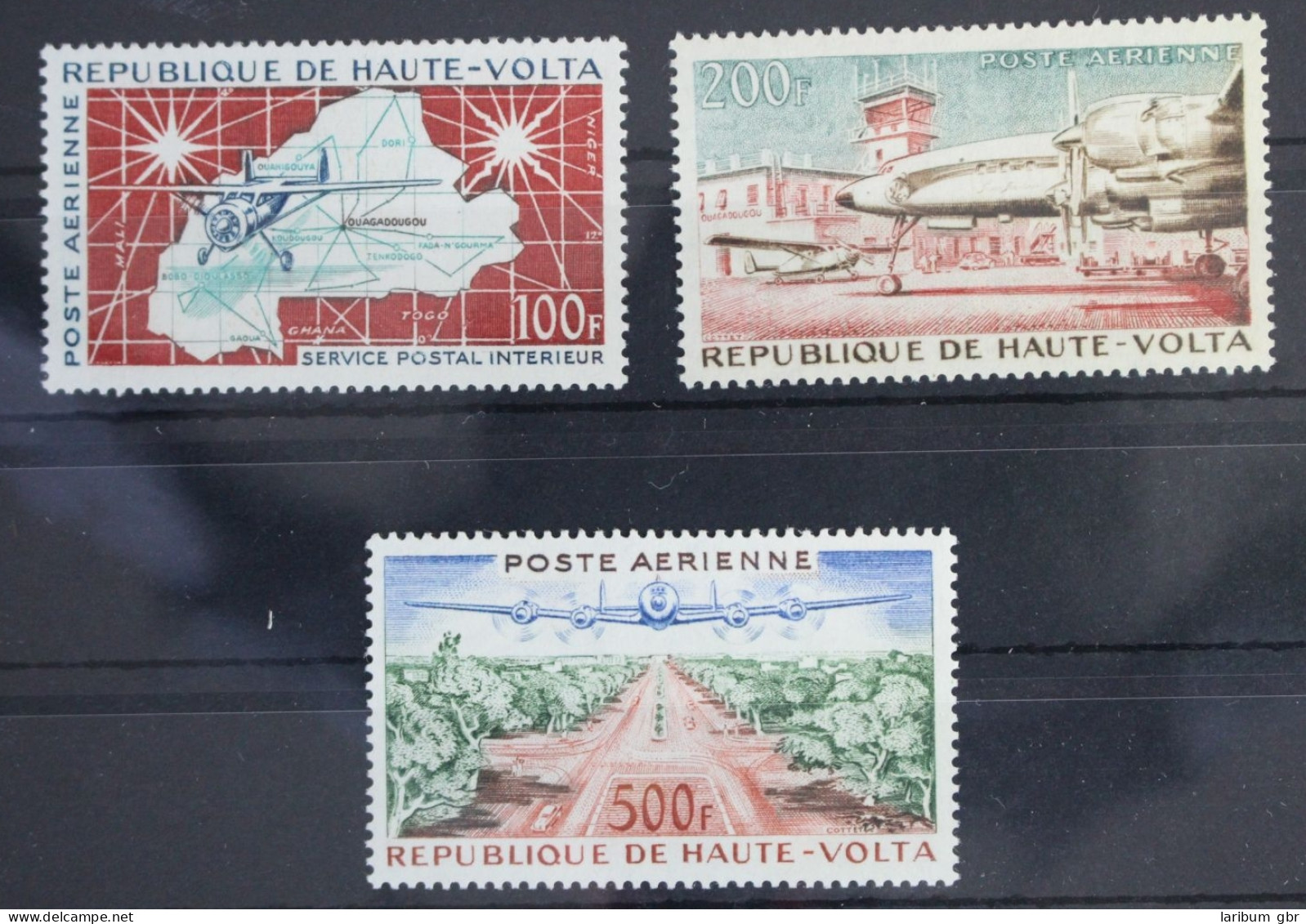 Obervolta 93-95 Postfrisch Flugzeuge #WW184 - Burkina Faso (1984-...)