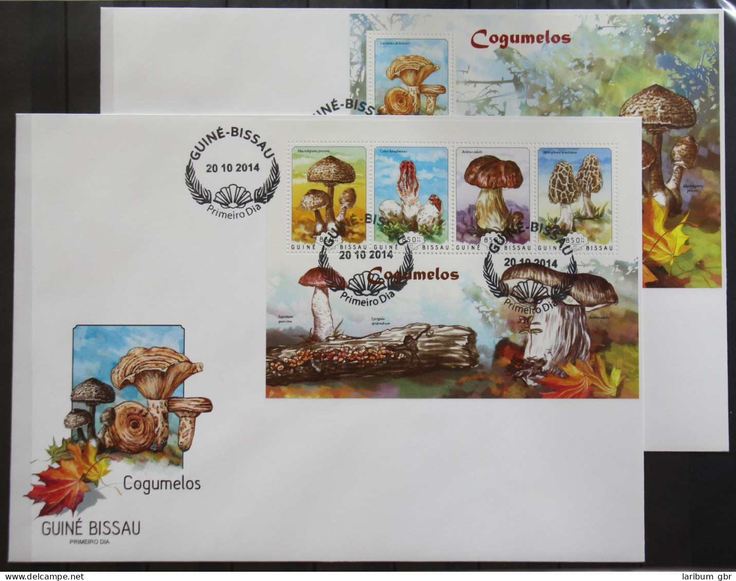 Guinea Bissau 7331-7334 Und Block 1285 Gestempelt Kleinbogen / Als FDC #GG416 - Guinea-Bissau