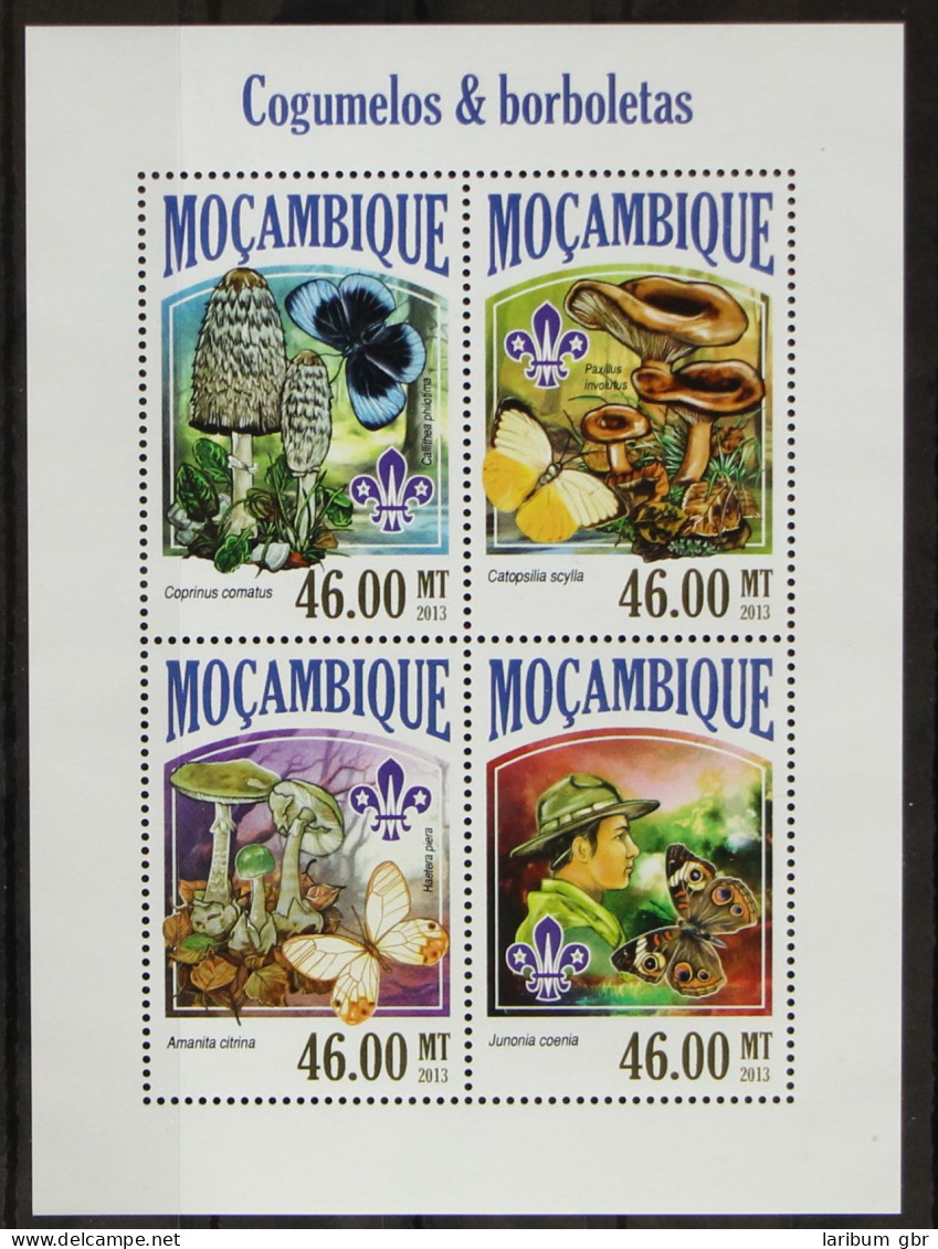 Mosambik 6942-6945 Postfrisch Kleinbogen / Pilze #GH225 - Mozambico