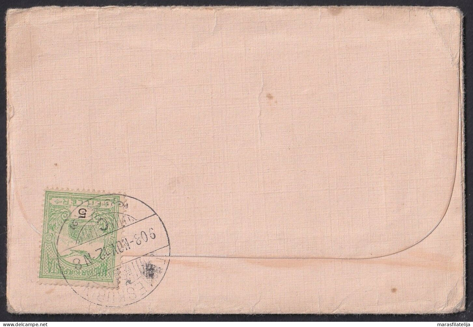 Hungary 1908, Loco Letter Temeskubin - Other & Unclassified