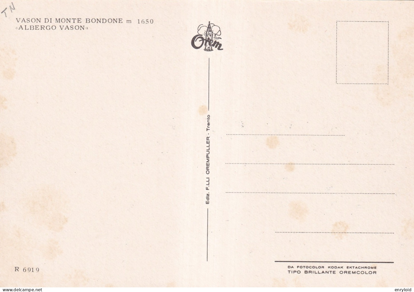 Vason Di Monte Bondone Albergo Vason - Andere & Zonder Classificatie