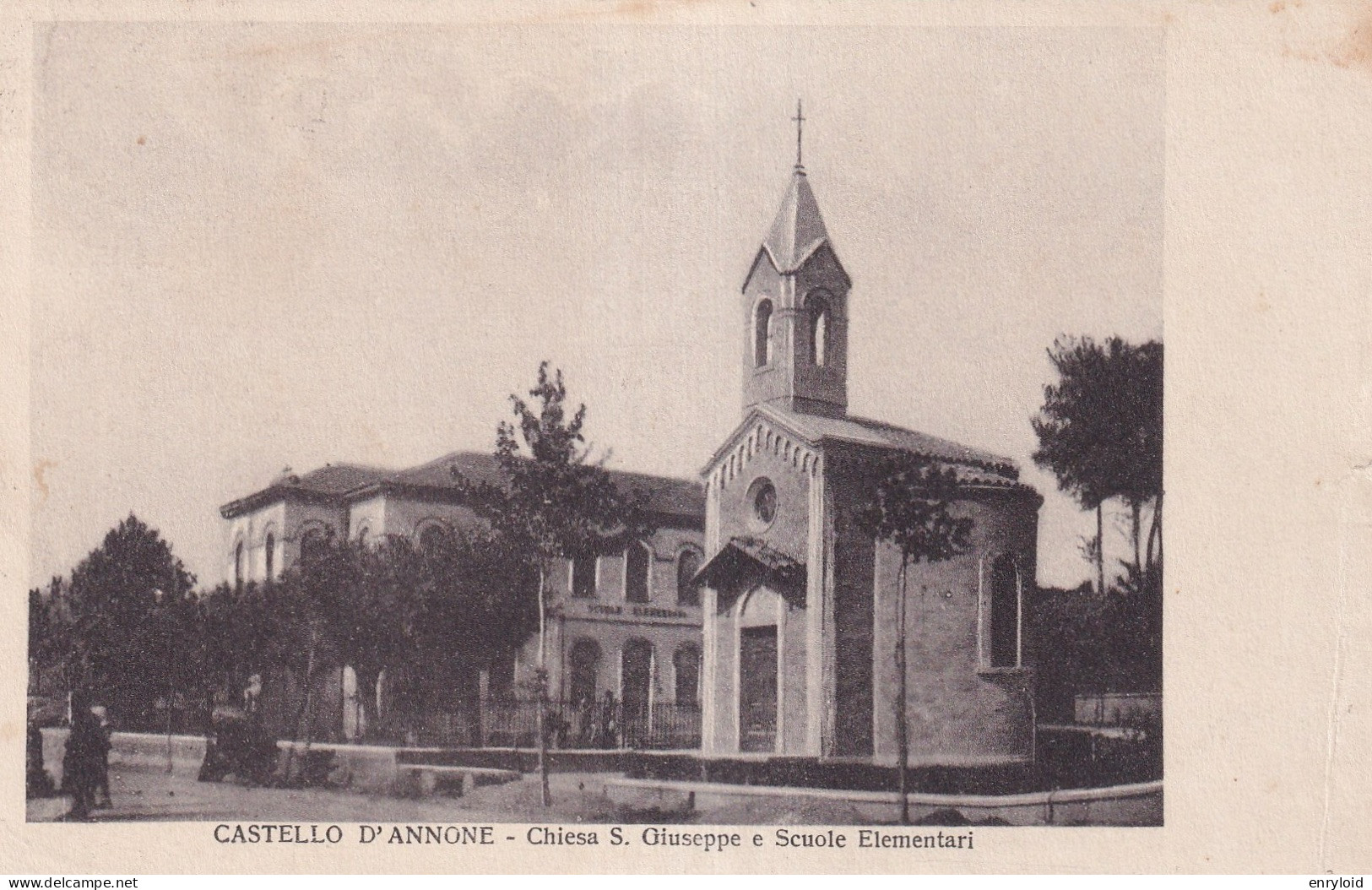 Castello D'Annone Chiesa San Giuseppe Scuole Elementari - Otros & Sin Clasificación