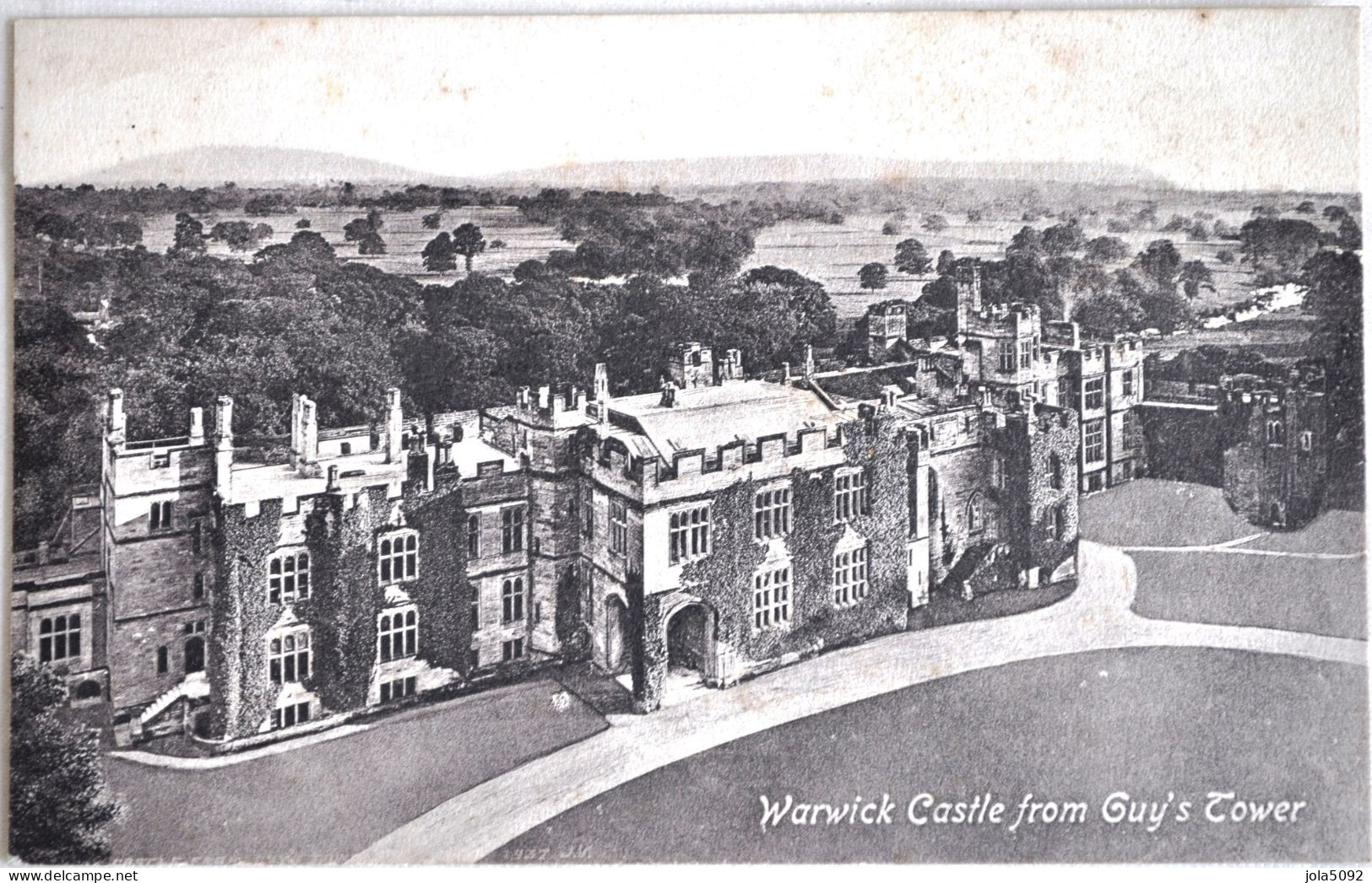 ROYAUME UNI - WARWICK Castle From Guy's Tower - Warwick