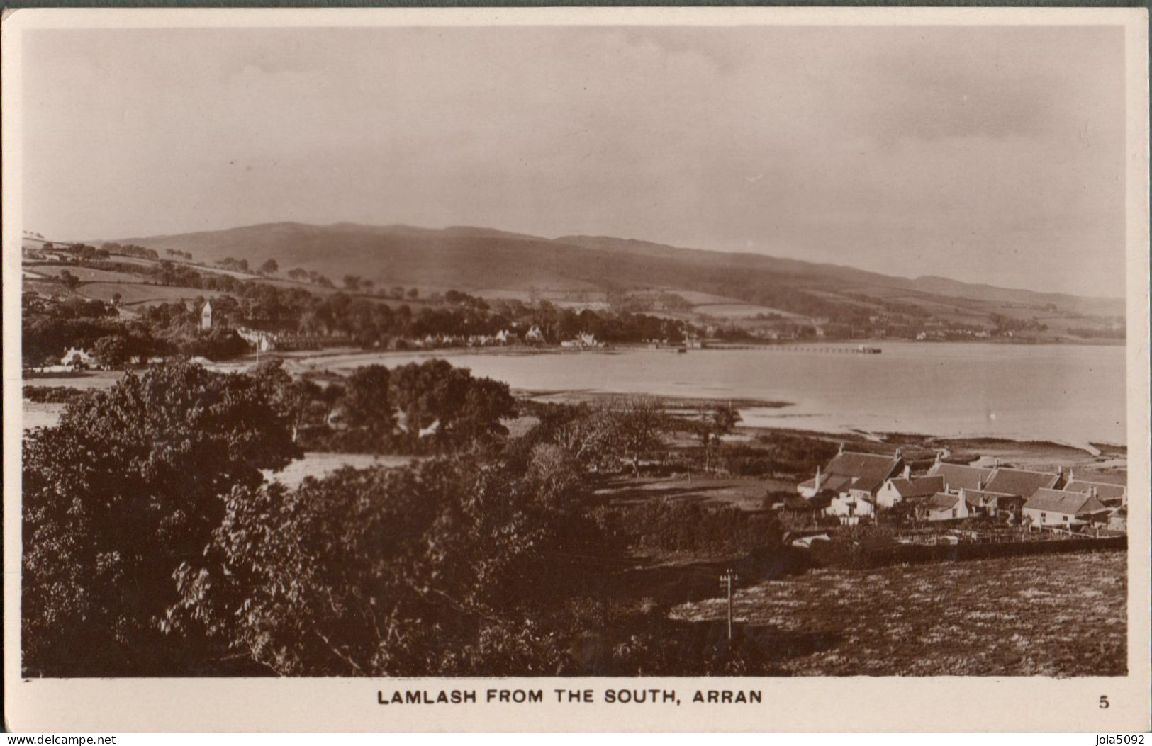 ROYAUME UNI - LAMLASH From The South - ARRAN - Sonstige & Ohne Zuordnung