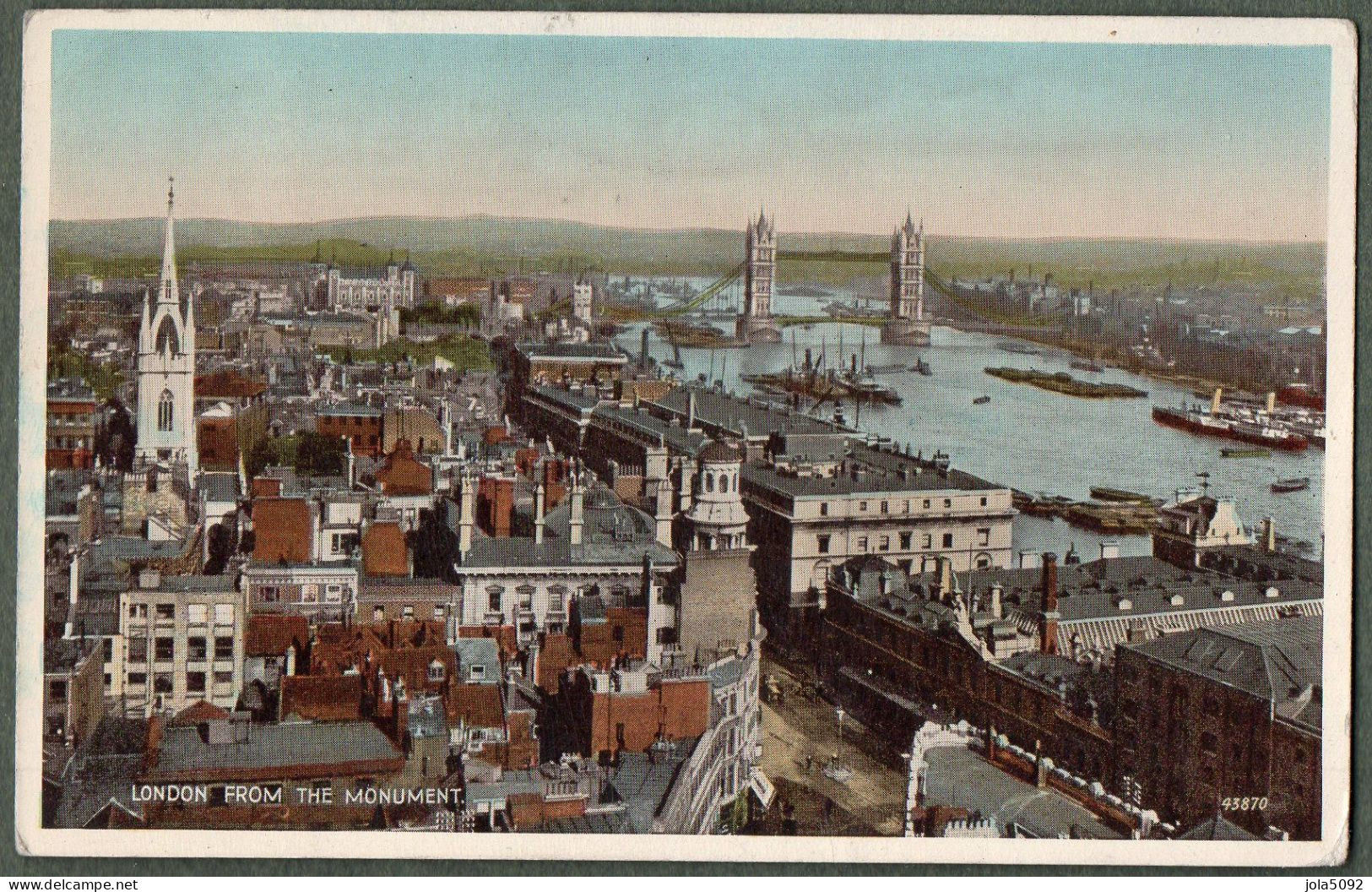 ROYAUME UNI + LONDON - From The Monument - Tower Of London