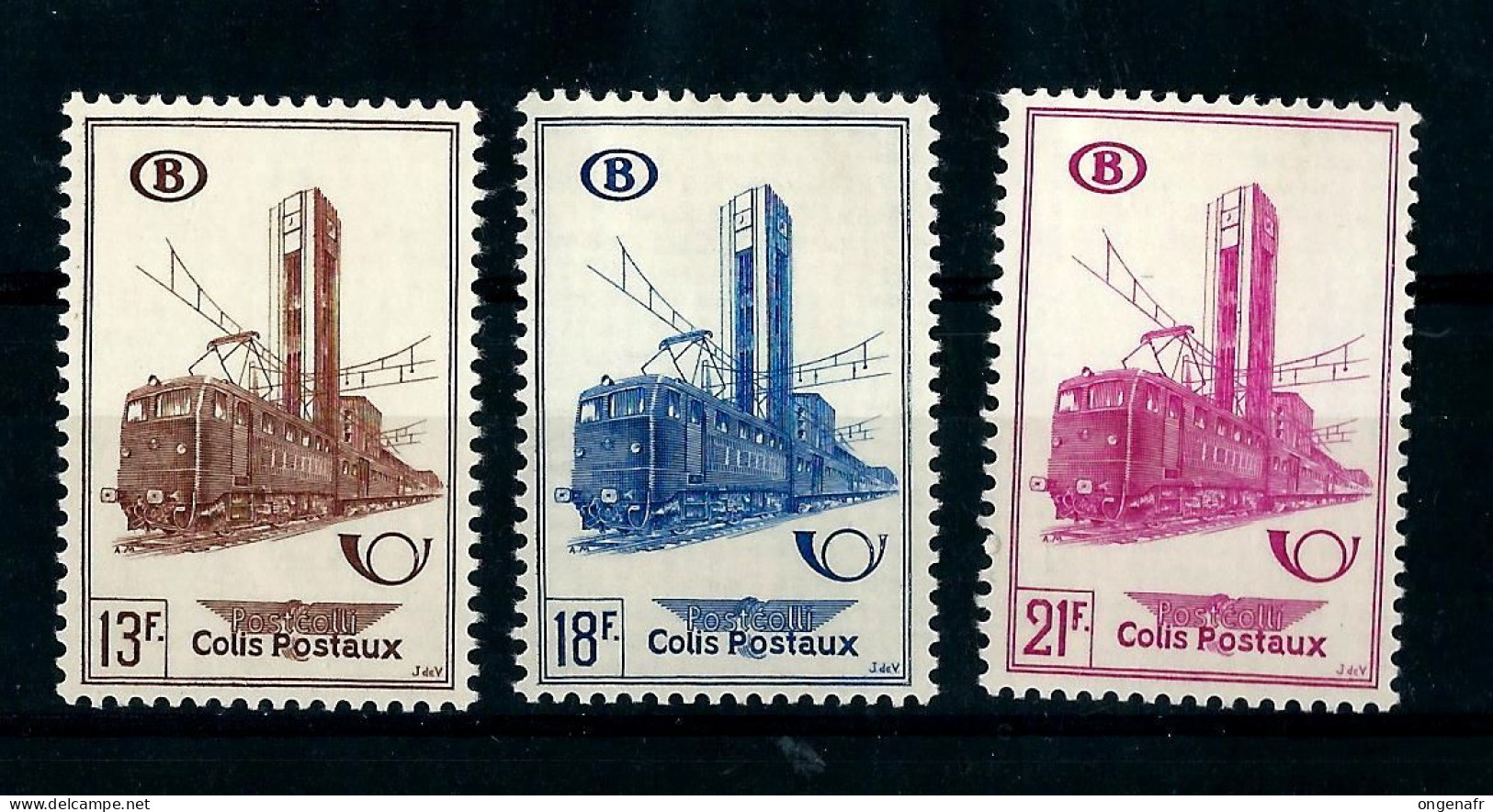 Série Complète N°TR355/7 (*) Avec  Charnière  --   Nouvelle Gare Du Nord     -- - Neufs
