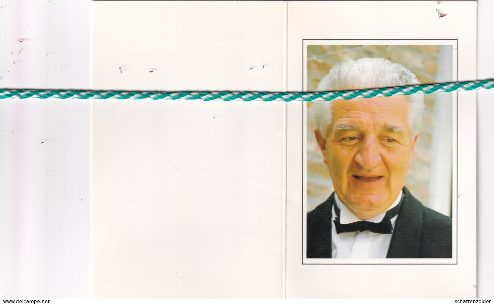 Romain Aelbrecht-Pollet, Beveren 1919, 2000. Haarkapper; Foto - Obituary Notices