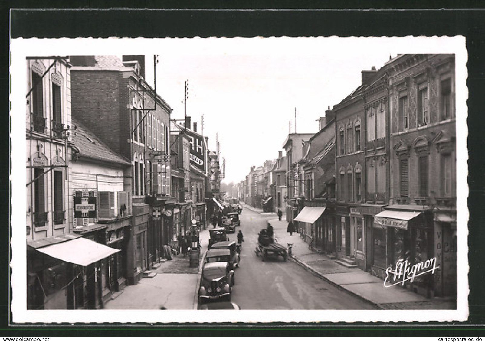 CPA Romilly-sur-Seine, Rue De La Boule D`Or  - Romilly-sur-Seine