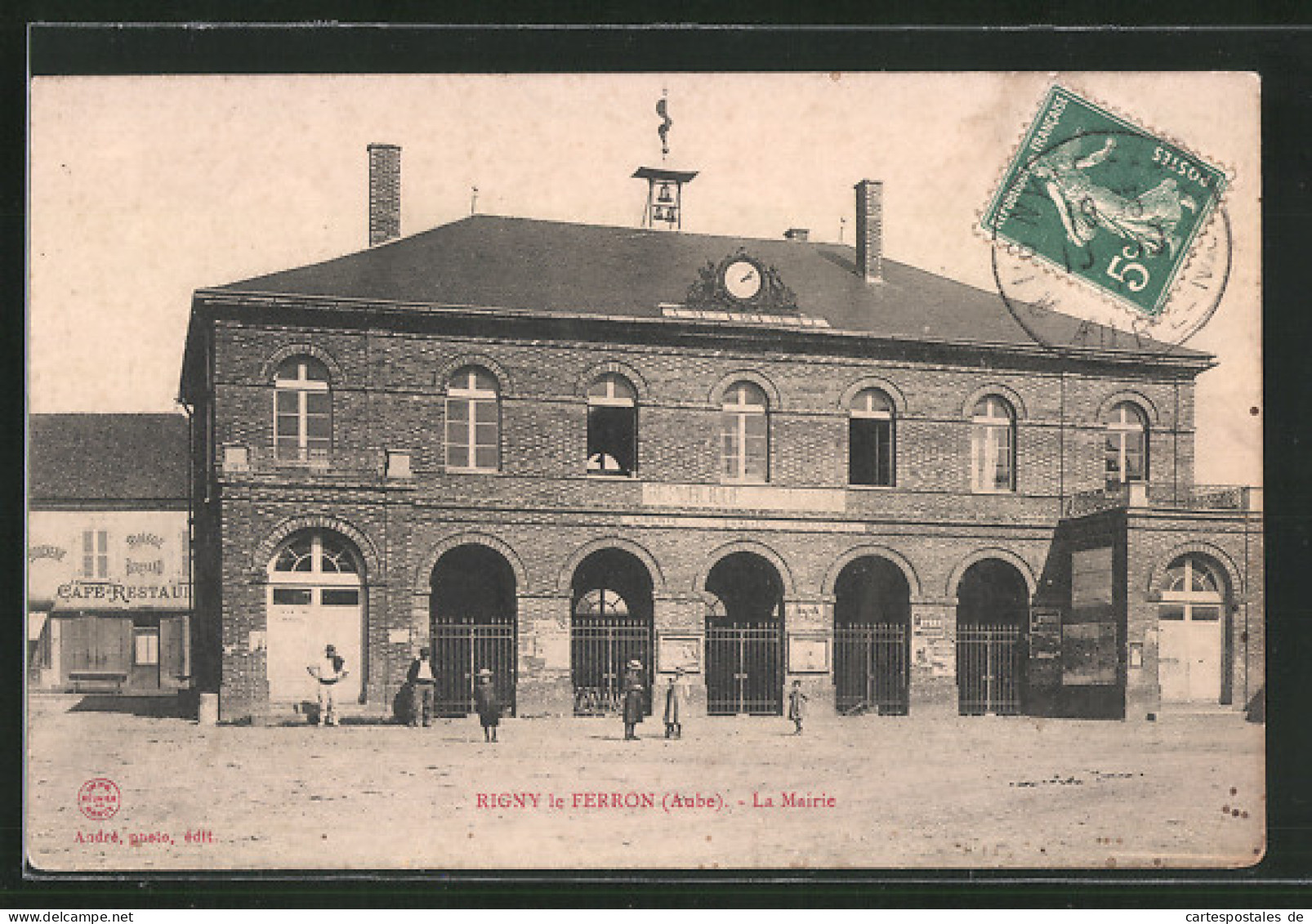 CPA Rigny-le-Ferron, La Mairie  - Autres & Non Classés