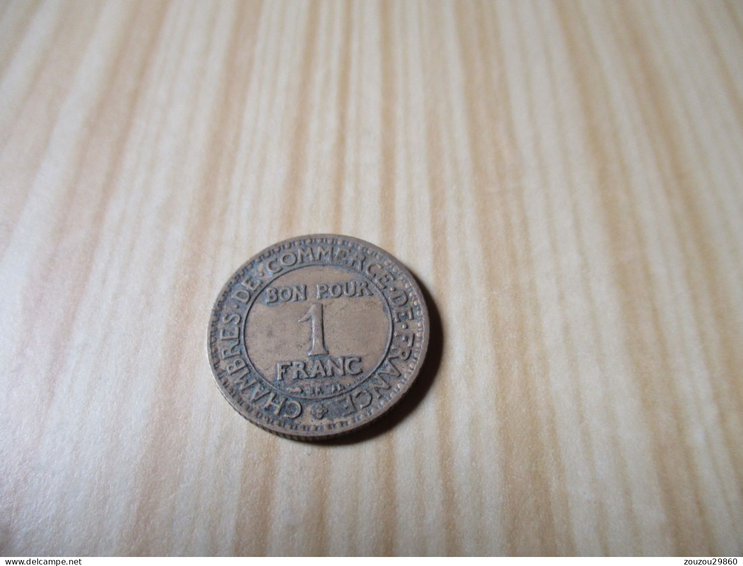 France - 1 Franc Chambres De Commerce 1927.N°1008. - 1 Franc