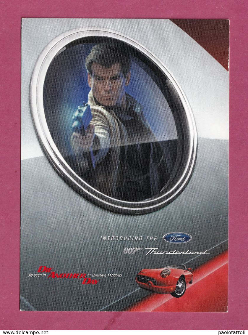 Advertising Postcrad. Ford 007 Thunderbird- Standard Size, Divided Back, Ed. GoCard, New. - Turismo