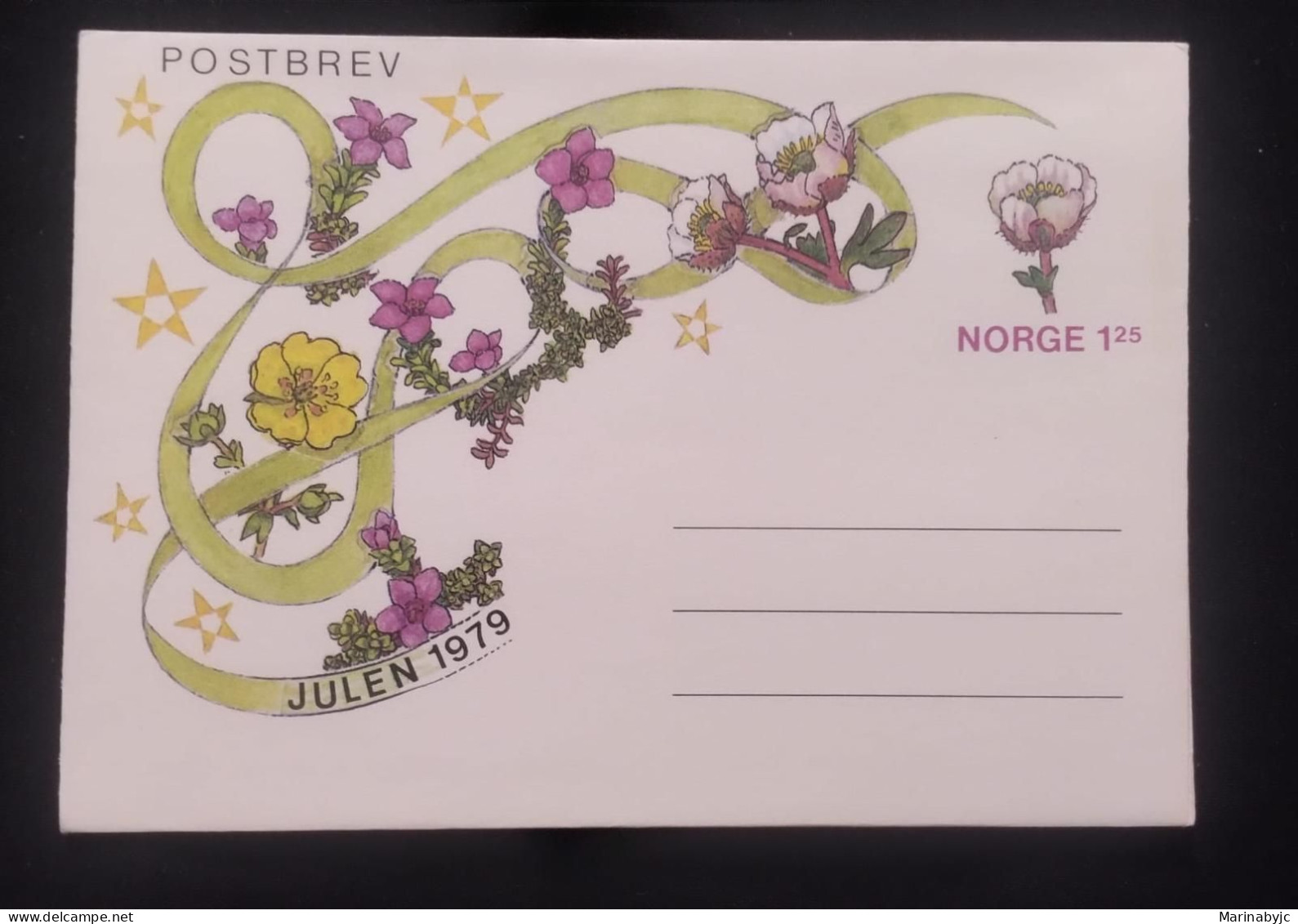 C) 1979. NORWAY. FDC. FLOWERS OF NORWAY. XF - Otros & Sin Clasificación