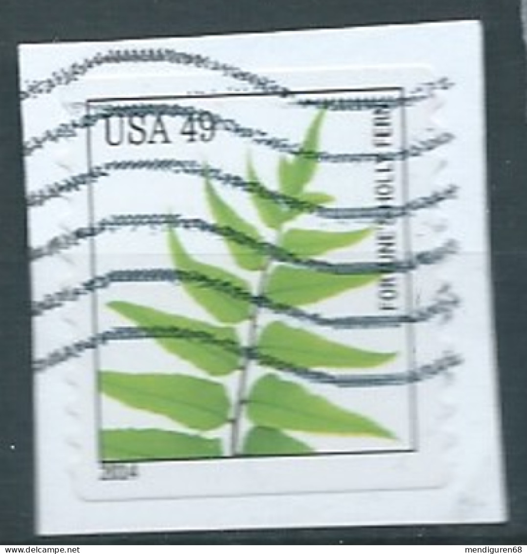 VERINIGTE STAATEN ETATS UNIS USA 2014 FERNS: GOLDIE'S WOOD FERN F USED ON PAPER SN 4851 MI 5044 YT 4677 SG 5465 - Gebraucht