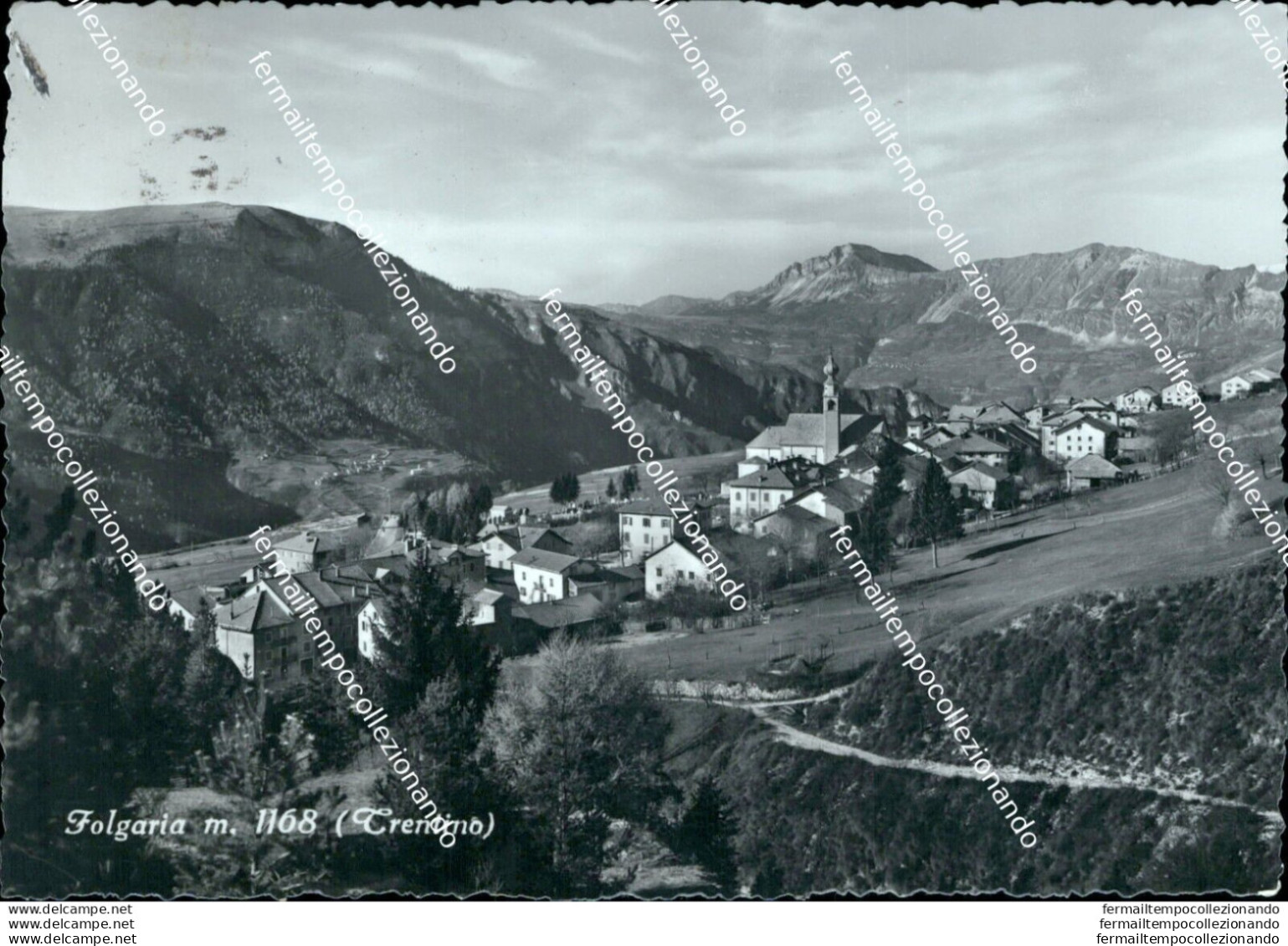 Bf505 Cartolina Folgaria Provincia  Trento - Trento