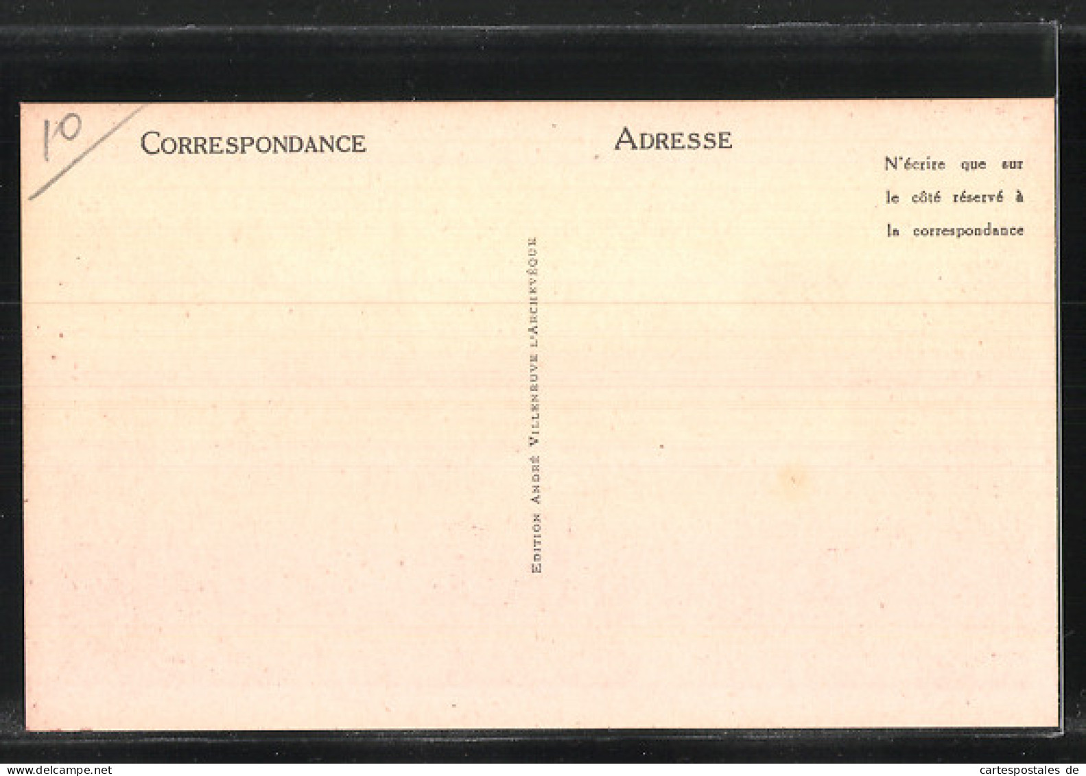 CPA Aix-en-Othe, Avenue Foch  - Other & Unclassified