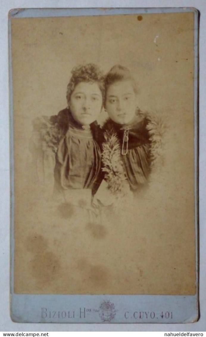 Photographie - Portrait De Deux Femmes. - Personas Anónimos