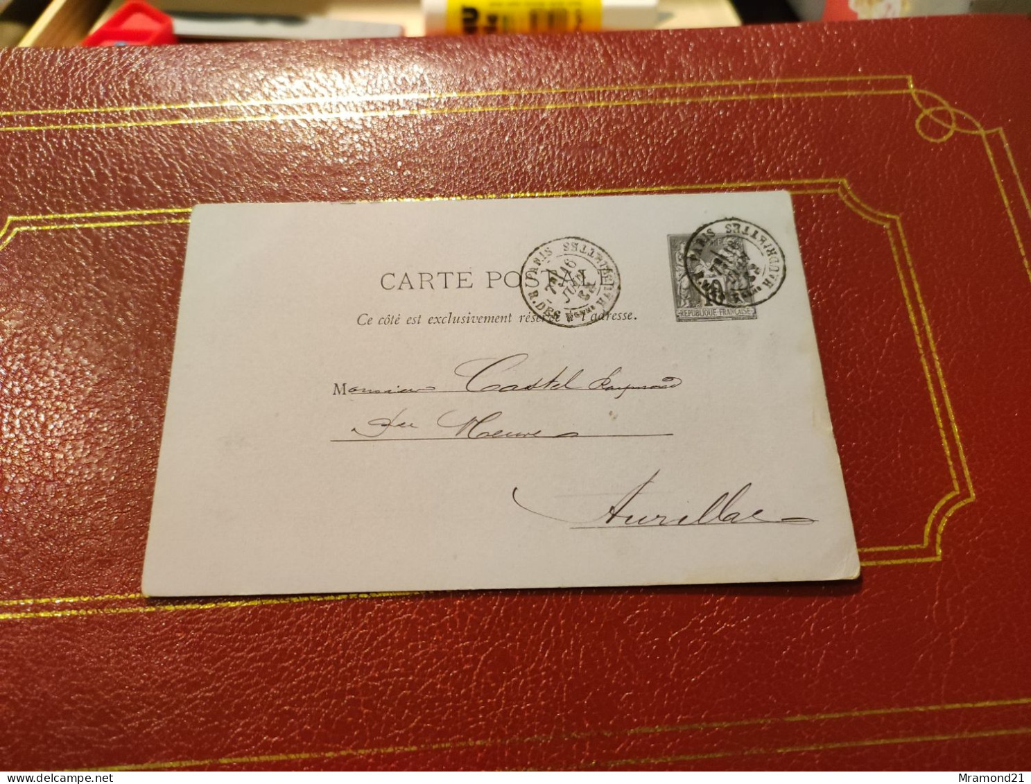 Lot De 4 Cartes Postales Anciennes D'Aurillac - Aurillac
